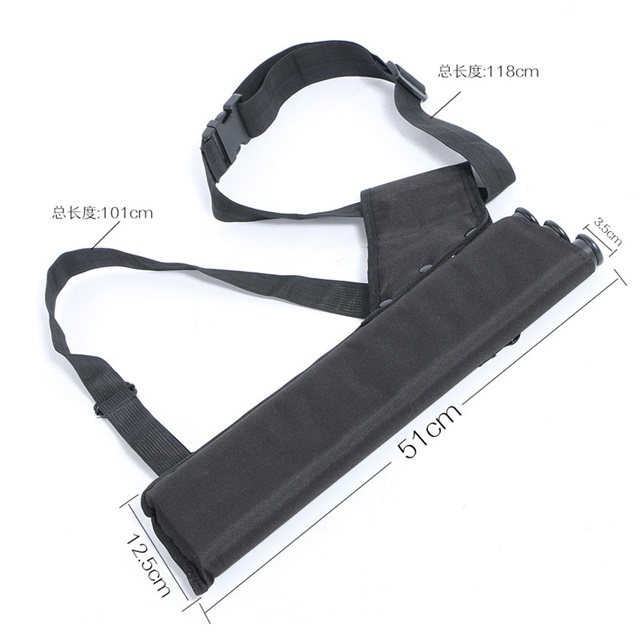 

Outdoor General Hunting Recurve Bow Arrow Bag Arrow Quiver Tube Arrow Holder Portable Back / Waist Bag