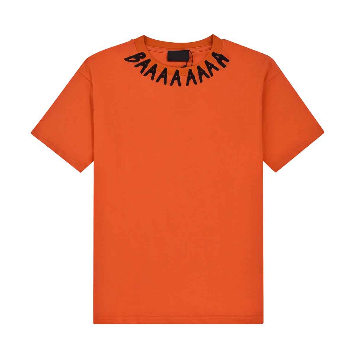 

2021ss spring and summer new high grade cotton printing short sleeve round neck panel T-Shirt Size: -l-xl-xxl-xxxl Color: black white hh66h