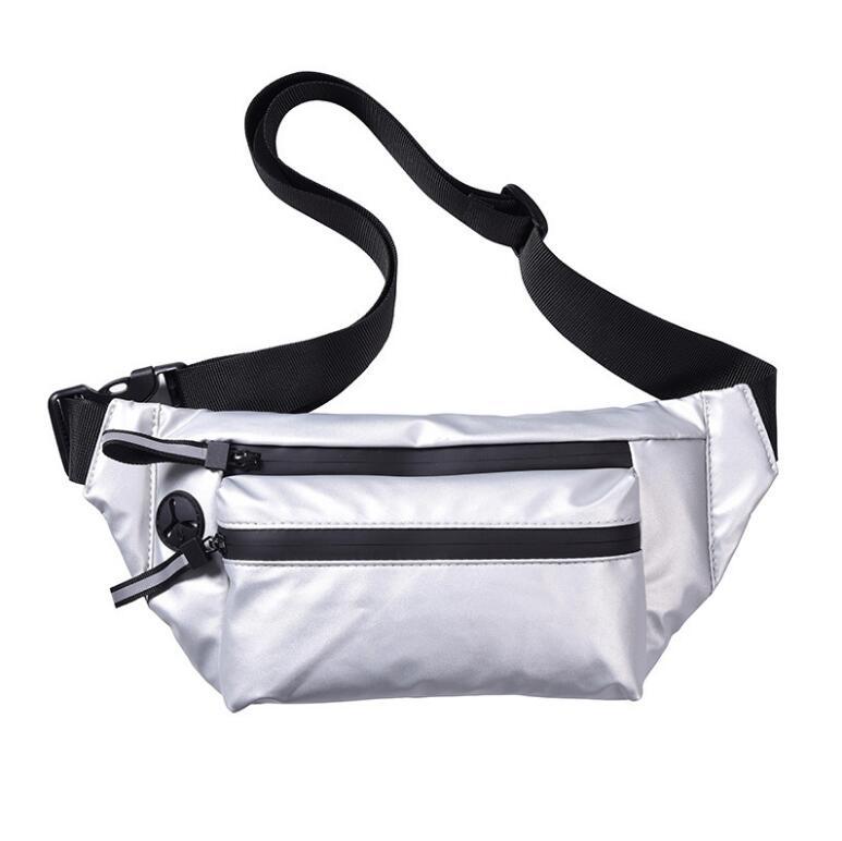 

2020 Waterproof Man Waist Bag Fashion Chest Pack Outdoor Sports Crossbody Bag Casual Travel Male, Sky blue