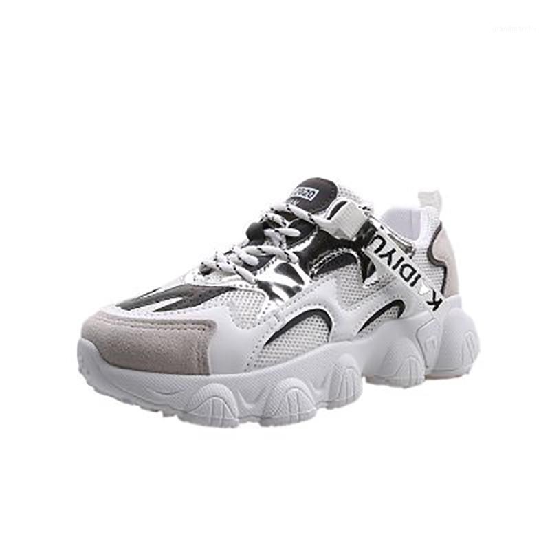 

2020 Ladies Fashion Sneakers Korean Fashion Casual Breathable Platform Shoes Designer Women's Running Shoes Simple Sports Shoe1, Beige