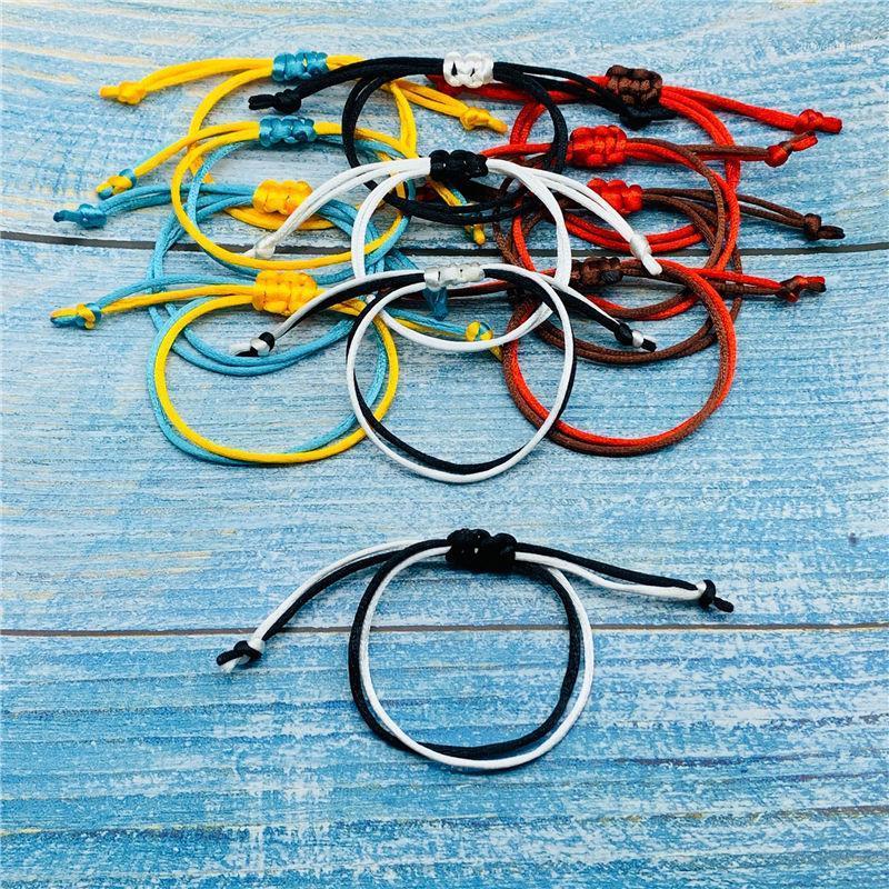 

2020 New Fashion Bracelet for Women Personality Color Matching Rope Chain Lucky Jewelry Simple Adjustable Bracelet Gifts1