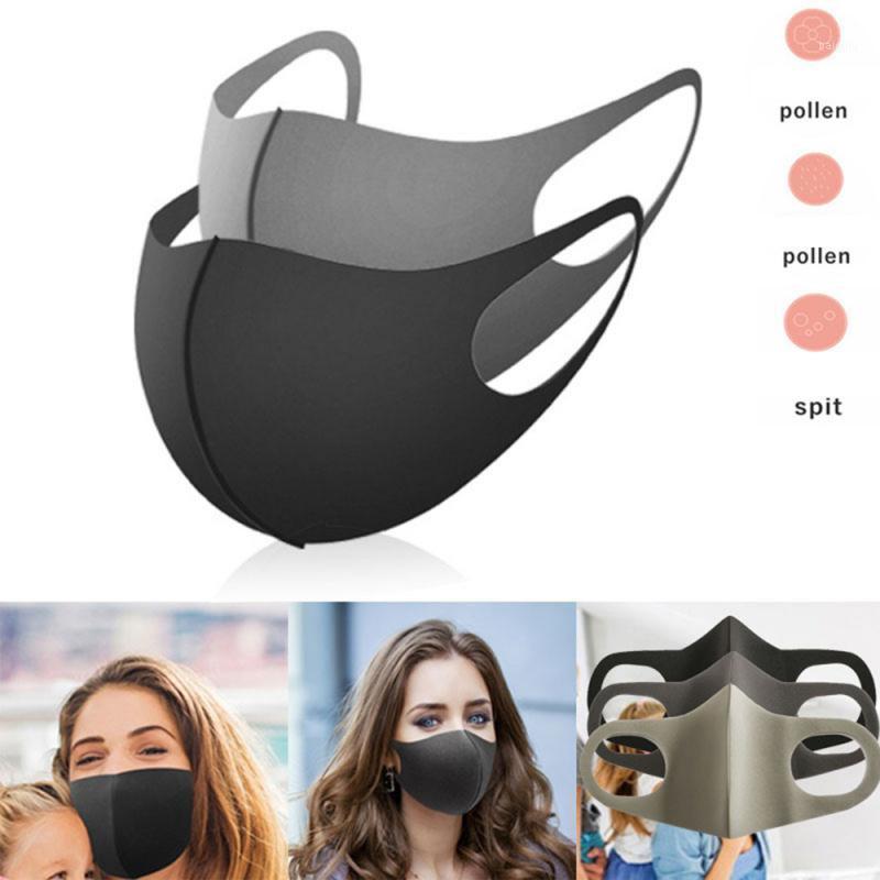 

Anti Pollution PM2.5 Mask Dust Respirator Washable Reusable Masks Cotton Unisex Mouth Muffle Allergy/Asthma/Travel/ Cycling1, Black