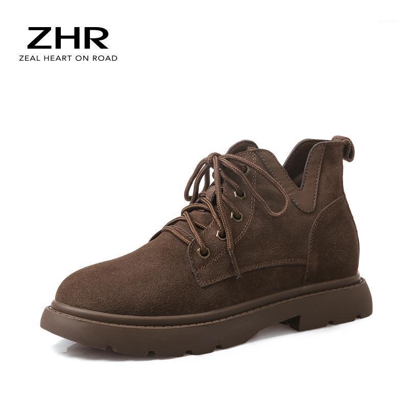 

2021 New Winter Snow Boots Women High Quality Bucket Thick Fur Warm Winter Boots Female Shoes Fashion Cow Suede Ankle1, Black