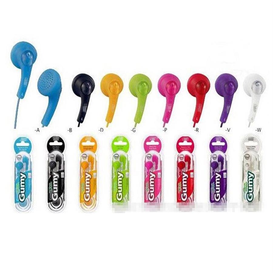 

Gumy HA F150 Earphones Gummy Earphone Cell Phone Earphones Headphone Earbuds 3.5mm Without Mic & Remote For Samsung205g594S, Mixed colors