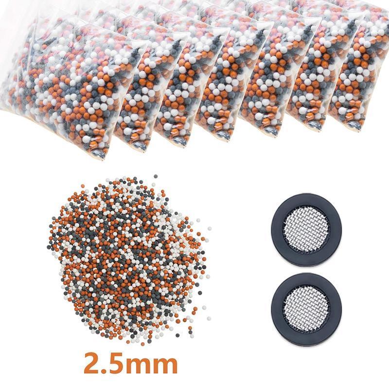 

Shower Head Replacement Beads Filter Energy Anion Mineralized Negative Ions Ceramic Balls Water Purification Bathroom Accessory1