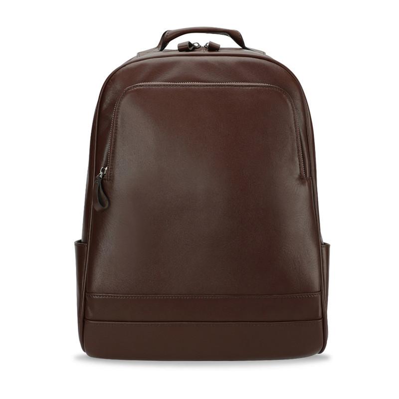 

Vintage Leather Shoulder Bag Handmade Genuine Leather Backpack Men's Cowhide Computer Backpack Outdoor Man's Bag, 6480 black