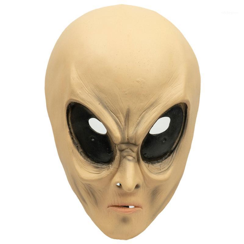 

Alien Head Cover Mask Halloween New Products Movie Theme Mask Cos Ghost Horror Adult Scary Headgear Masquerade Latex1