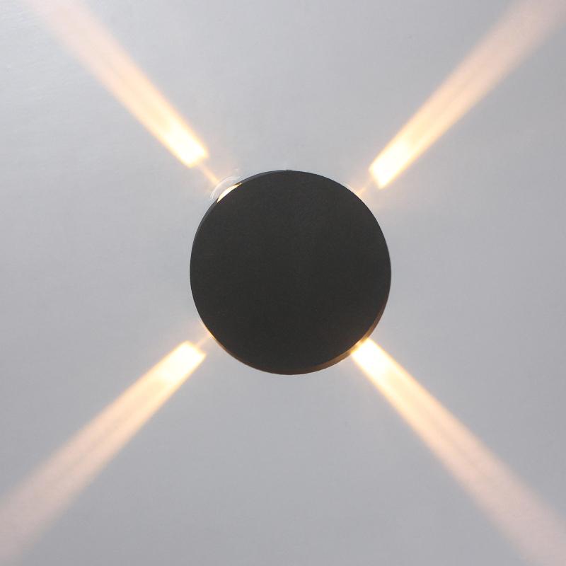 

Modern 6W 9W 12W Round LED Wall Lights AC85-265V Industrial Project Sconce for Indoor Home Bedroom Bedside Lamp Fixtures