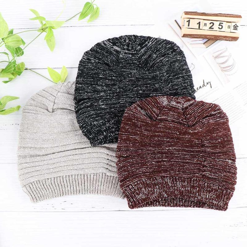 

1 Pcs Knitted Winter Warm beanie Women Man Solid Skullies Bonnet Soft Hats Women's Winter Caps1