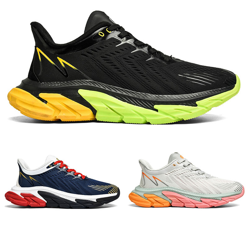 

Cheaper Non-Brand Running Shoes For Men Grey Orange Black Green Sapphire Marathon Outdoor Mens Trainers Sports Sneakers Size 40-45