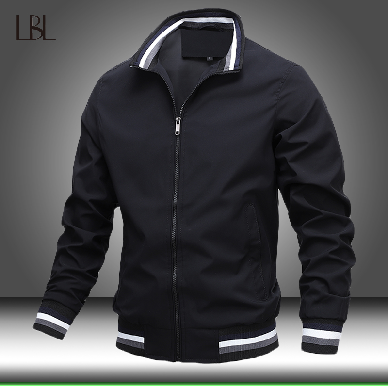 

Casual Bomber Jackets Men Autumn Military Pilot Coat Mens Slim Baseball Jakcet Male Cargo Zipper Windbreaker Winter Outwear 201105, Xsxb10white