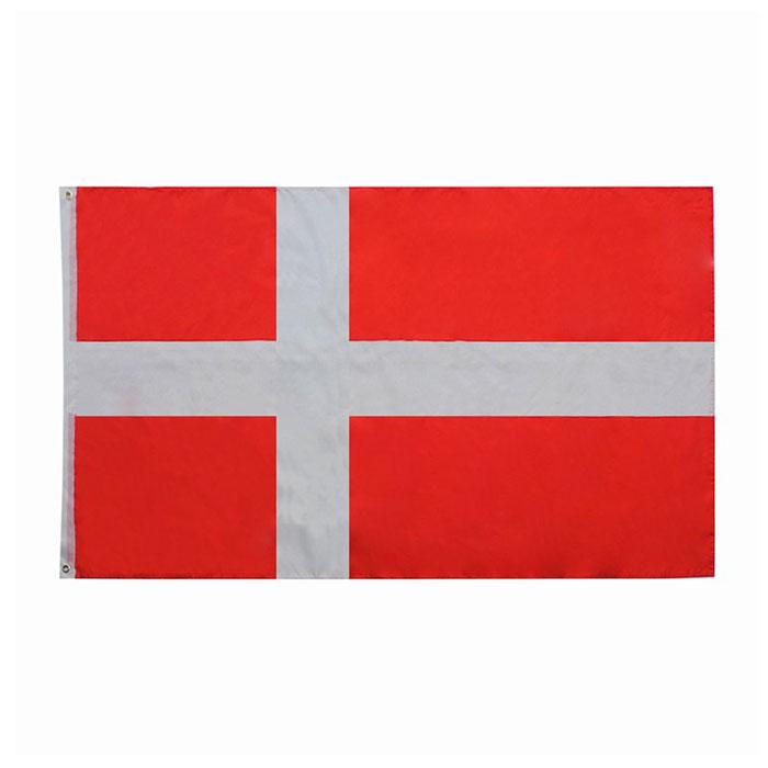 

Denmark Flag High Quality 3x5 FT National Banner 90x150cm Festival Party Gift 100D Polyester Indoor Outdoor Printed Flags and Banners
