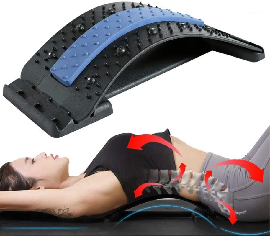 

Back Stretcher Massager Relax Muscle Stretch Massager Home Spine Corrector Lumbar Support Stretcher Neck Waist Pain Relief1