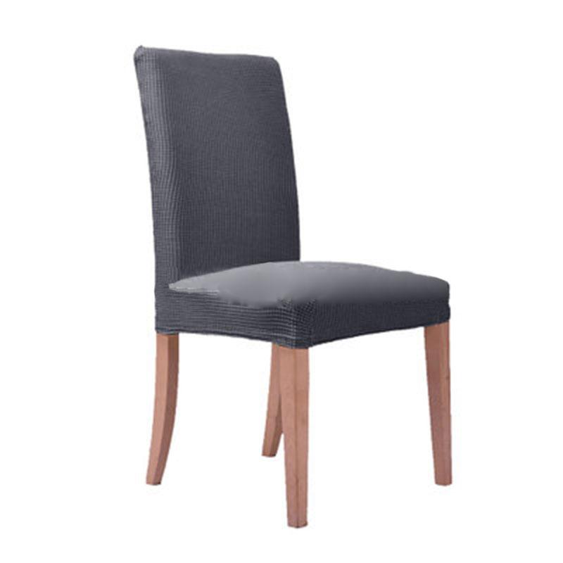 

Comfort Removable Elastic Stretch Slipcovers Short Dining Room Chair Seat Cover
