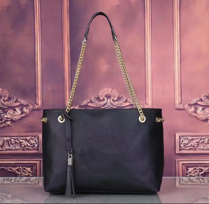 

2021 Fashion Woman Chain Shoulder Fashion HandBags Hasp Wallet Tassel Stone Grain Soft Leather Evening Fold Envelope Bag Wholesale, Red