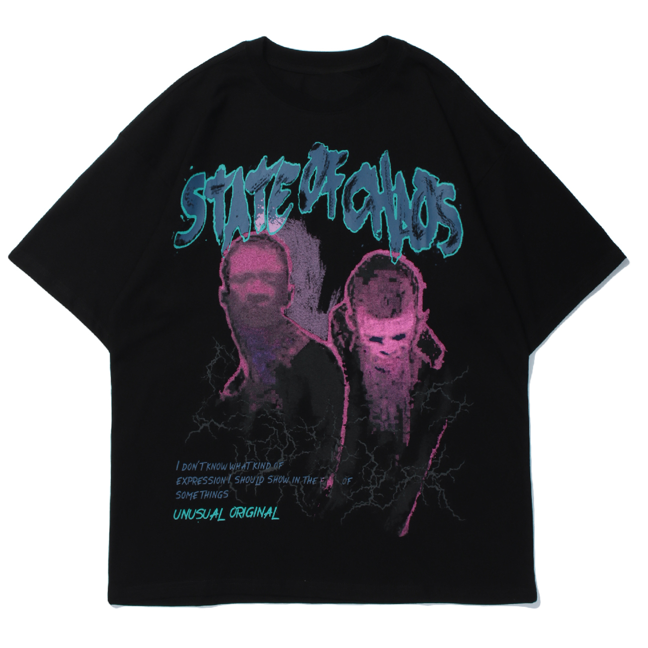 

New Mens Hip Hop T-shirt Streetwear Illusion Printed Harajuku Tshirts 2021 Loose Cotton Short Sleeve Shirts Summer Casual Tops Tees R5n2, White