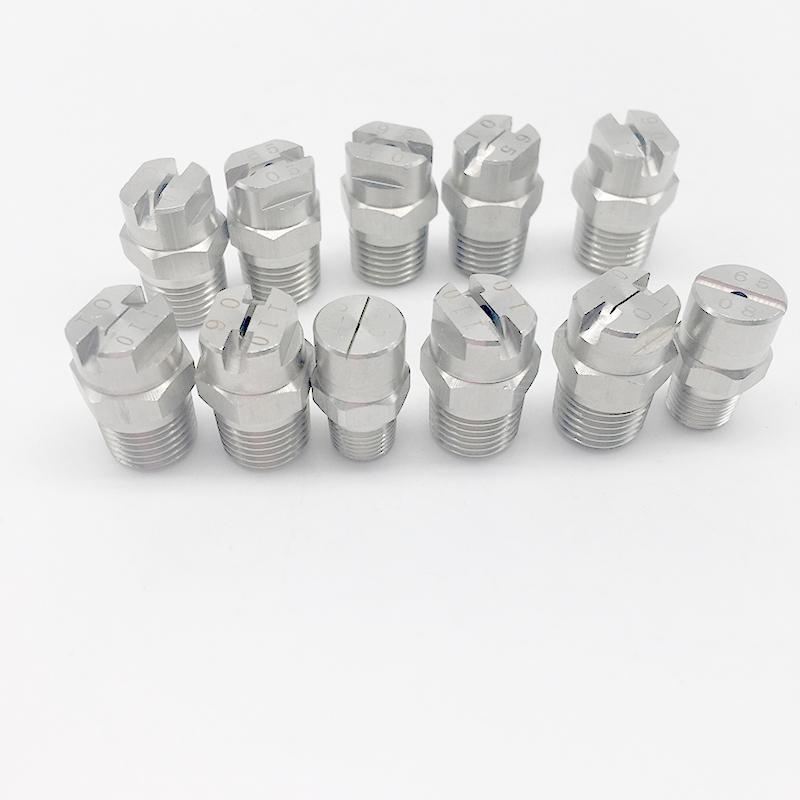 

1/4" flat fan Vee Jet water spray nozzle,HVV V Jet cooling nozzle,Industrial flat fan cooling spray nozzle, dust cleaning nozzle1