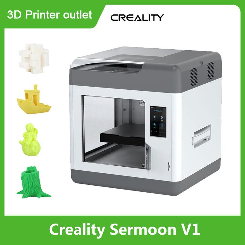 

Printers Original Creality Sermoon V1 FDM 3D Printer 175x175x165mm Print Size Silent Mainboard 4.3 Inch Color Touchscreen Resume Printing