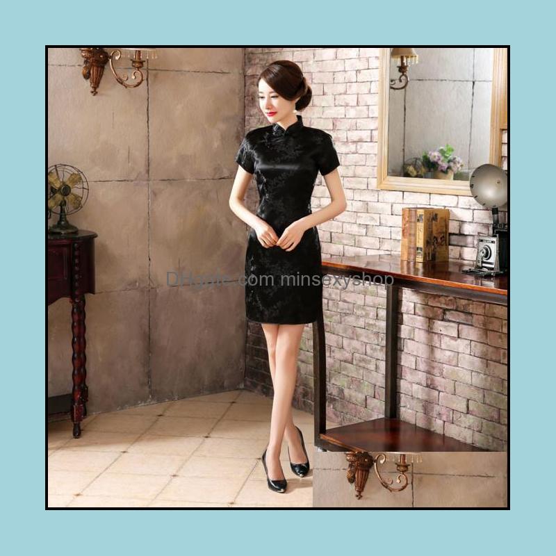 Chinese Silk Mini Dress Canada | Best 