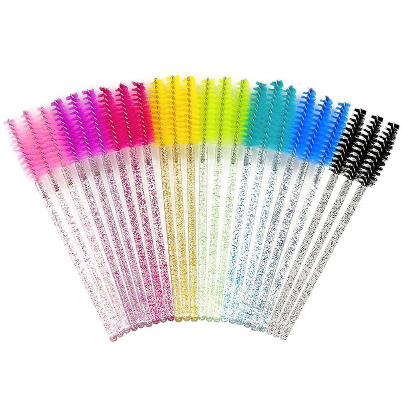 

200Pcs Disposable Eyelash Brushes Eyelashes Extension Tools Eyebrow Brush Mascara Wands Applicator Spoolers Eye Lashes Cosmetic