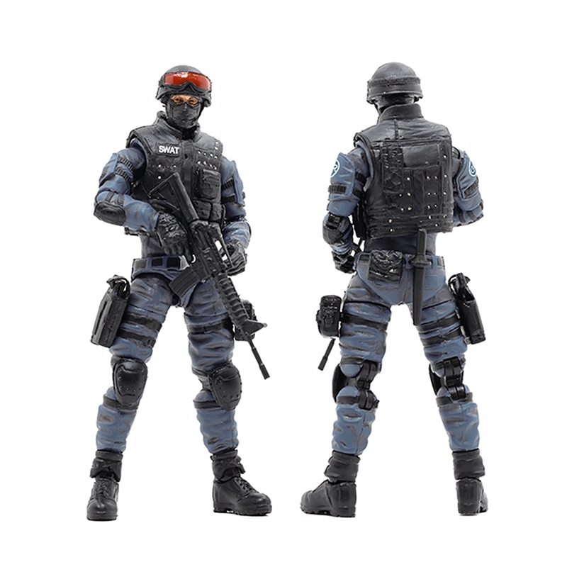 

1/18 JOYTOY action figure CF crossfire Defense SWAT game soldier figure model toys collection toy Free shipping Y200421