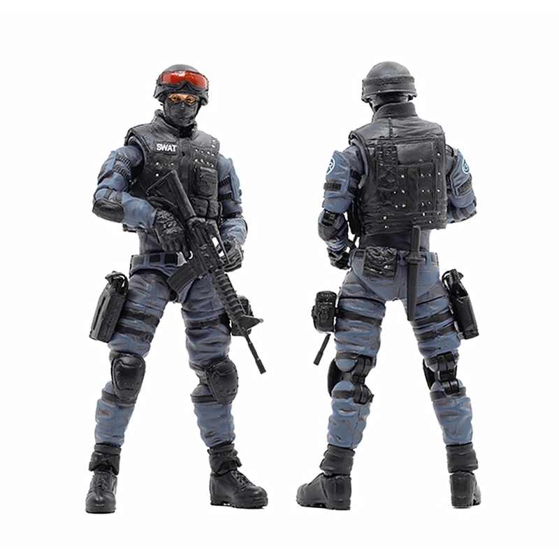 

1/18 JOYTOY action figure CF crossfire Defense SWAT game soldier figure model toys collection toy Free shipping Y200421, 1 figures