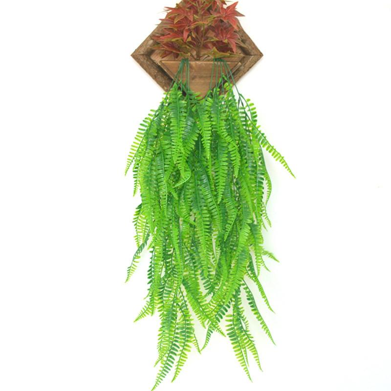

2021 Product Simulation Green Plant Artificial Persian Grass Green Simulation Fern Plant Decoration Home Decoration#YL10