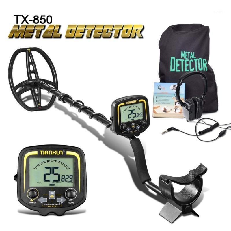 

TX-850 Metal Detector Metal Finder LCD Display Discrimination Mode Depth 2.5m Scanner with Headphone&P/P Function NEW Promotions1