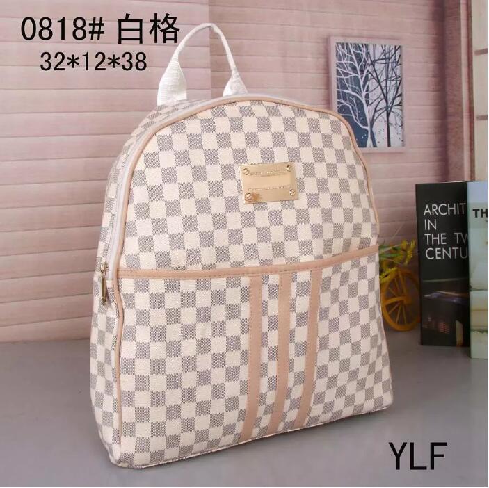 

5A-High quality OUTDOOR Backpack Leather Monograms 2022 Canvas Vintage Laptop Backpacks With Zipper Buckle Luxurys Black Blue Old Flower Designers School Bags