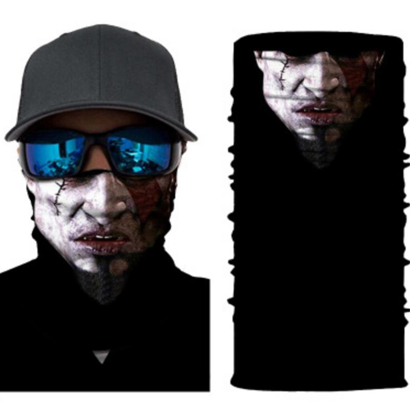 

Bandana Men 3D Animal Ski Mask Cycling Snowboard Scarf Neck Warmer Face Mask Winter Balaclava Bike New Face Scarf Protection