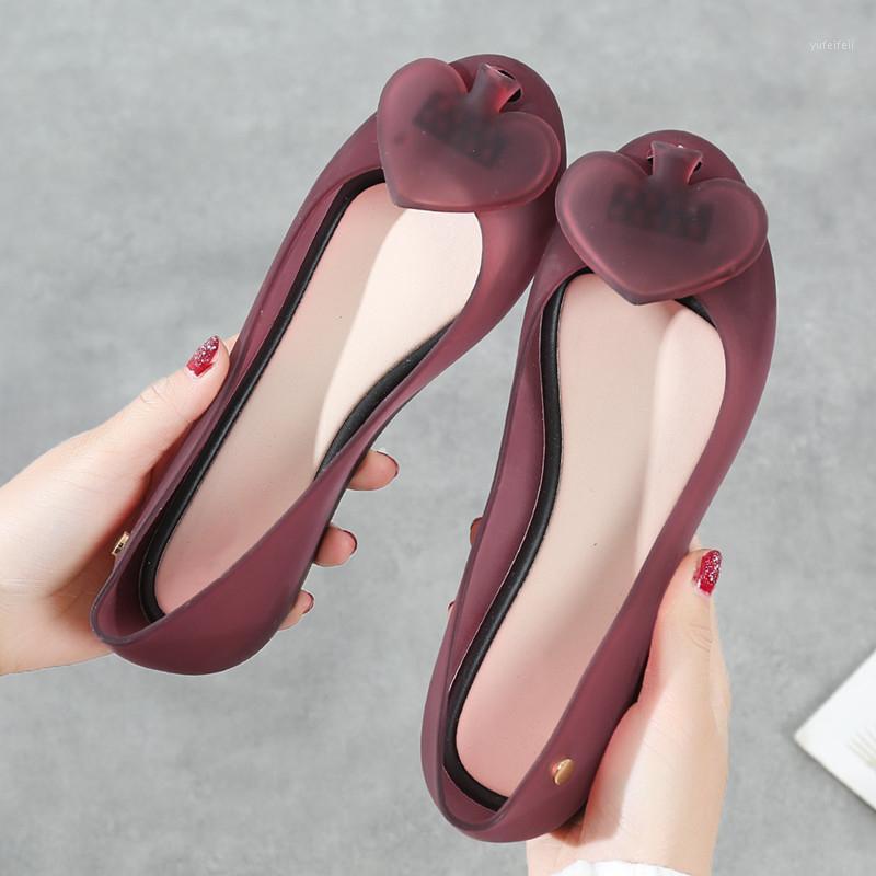 

Maggie's Walker Crystal Beach Shoes Women Jelly Sandals Summer Rain Shoes Candy-colored Resin Slides with Hearts Size 36~401, Black