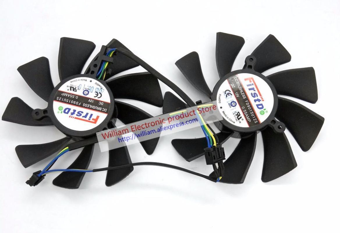

New Original For Sapphire XFX FX-797A/G XFX HD7950 HD7970 Vapor-X GHz Edition Video Card cooling fan FD9015U12S DC12V 0.55A1