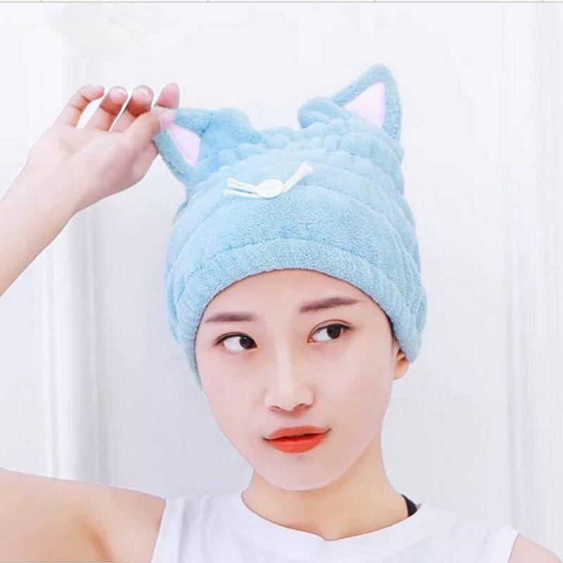

Microfiber Hair Drying Towels, Cute Bath Towel Wrap, Ultra Soft Absorbent Hair Dry Hat Cap, Quick Drying Bath Cap for Women or1