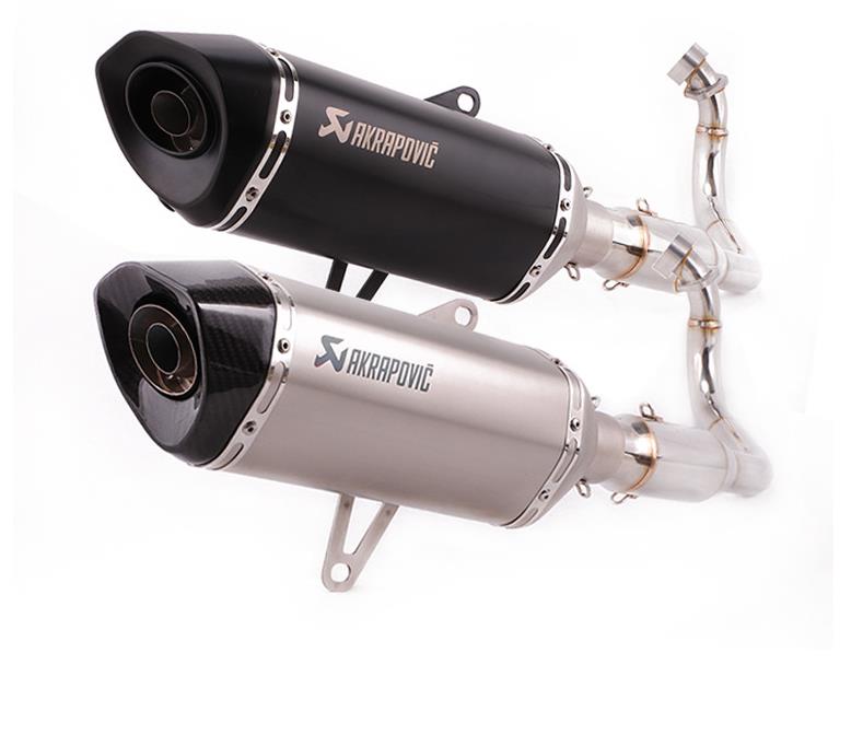 

Suitable for FORZA 300 motorcycle scooter exhaust pipe, Fosha 300 modified front full exhaust pipe