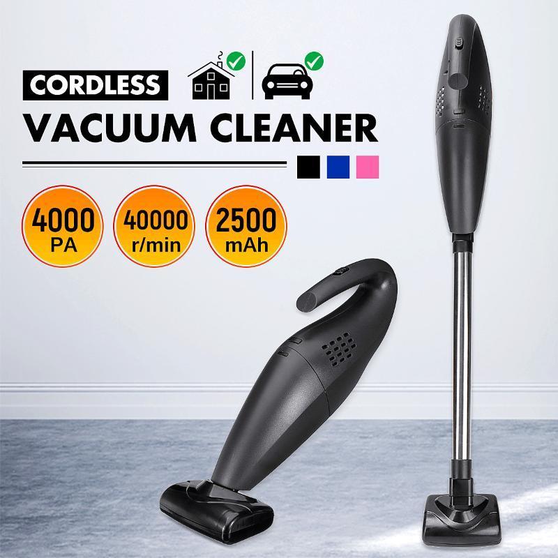 

10Pcs/Sets 120W Handheld Wireless Vacuum Cleaner Home Car Wet Dry Dual Use High Power Cleaning Machine Tool Extension Tube New1