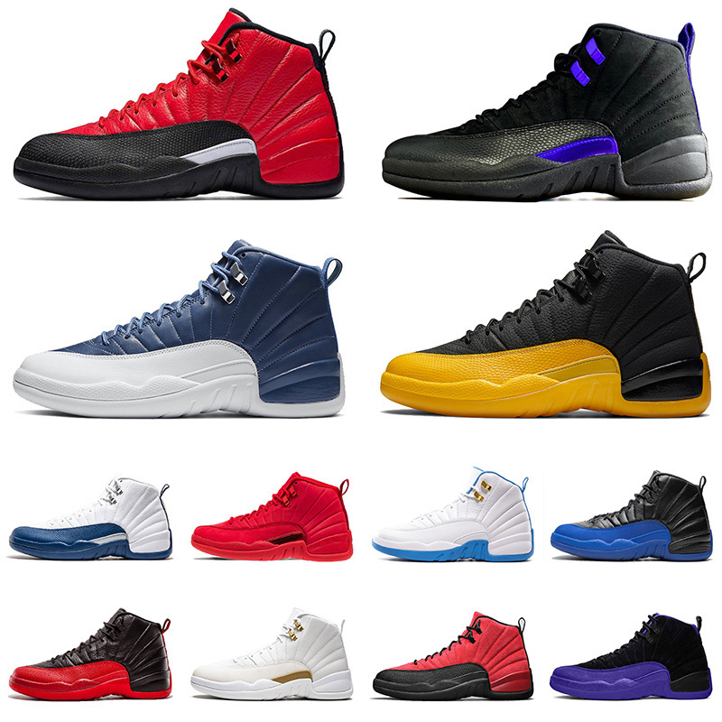 new arrival mens womens Boots shoes 12 12s jumpman XII Concord Stone Blue University Gold Bulls Men High Top Sports Sneakers Trainers