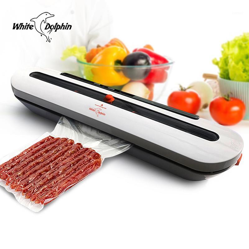

White Dolphin Vacuum Sealer Machine Including 10pcs Saver packing Bags Household Automatic Vacuum Sealer China1