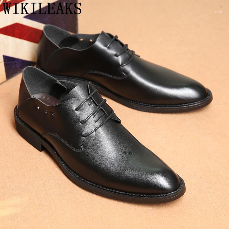 

Oxford Shoes For Men Italian Mens Formal Shoes Genuine Leather Classic Men Sapato Social Masculino Chaussure Homme Mariage1, Black