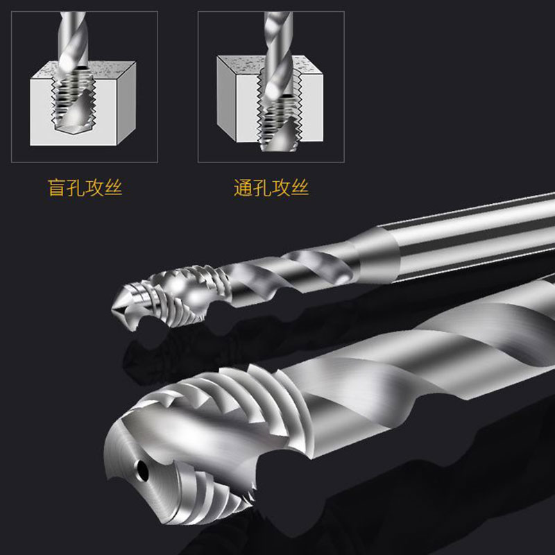 

Special taps for aluminum taps containing cobalt for machine Special aluminum containing cobalt machine