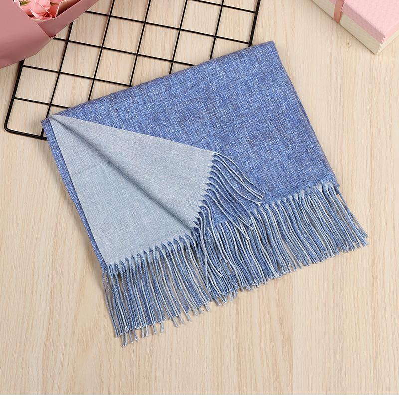 

Scarves Fashion Women Flower Printing Long Soft Wrap Scarf Shawl Ink Painting White