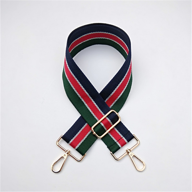 

Colored Belt Bags Straps Adjustable Wide Strap Parts for Accessories Obag Handle Nylon Women Shoulder Messenger Bags