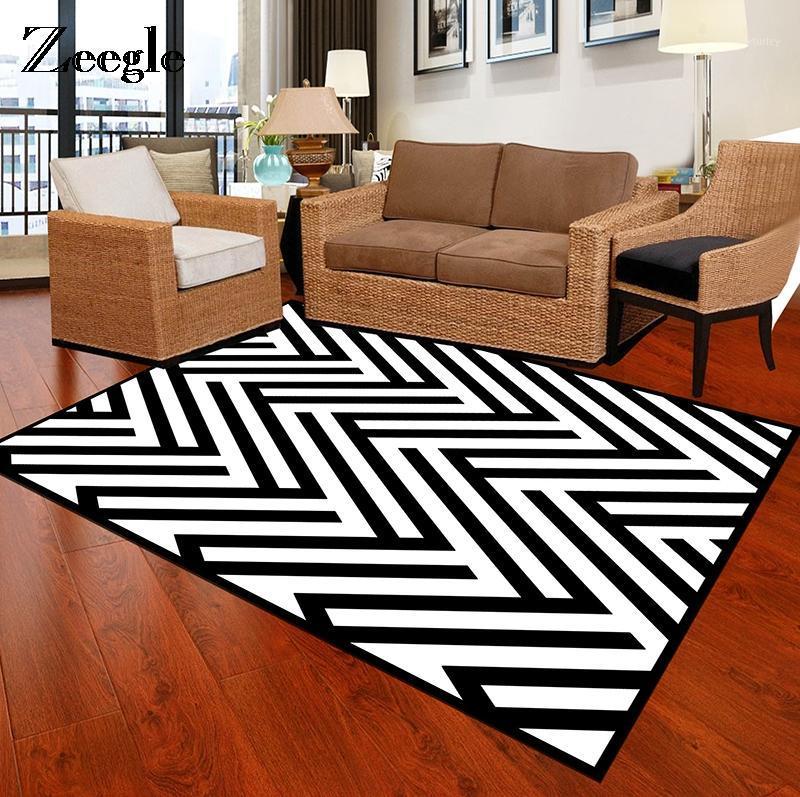 

Zeegle Zebra Design Carpets For Living Room Non-slip Floor Mat Kids Room Bedroom Carpets Bedside Rugs Office Chair Floor Mats1, Box