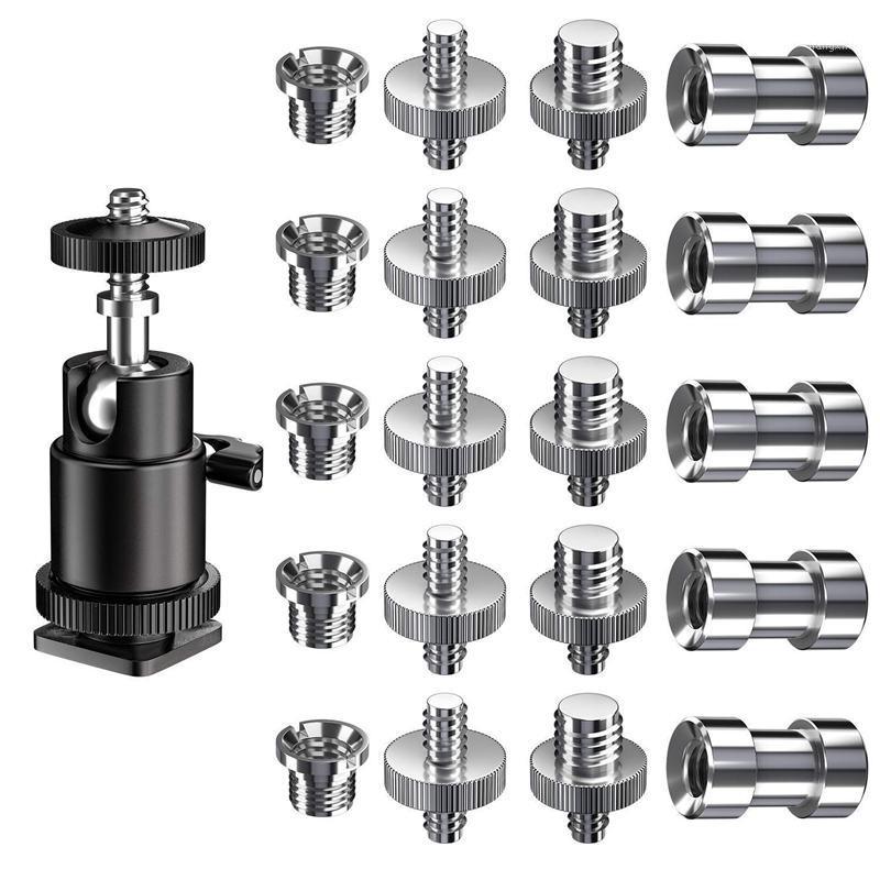 

Hot Camera Screw, 21 Pcs 1/4 Inch 3/8 Inch Converter Threaded Screws 1/4inch Hot Shoe Adapter Mount Camera Ball Head Set Camera/1