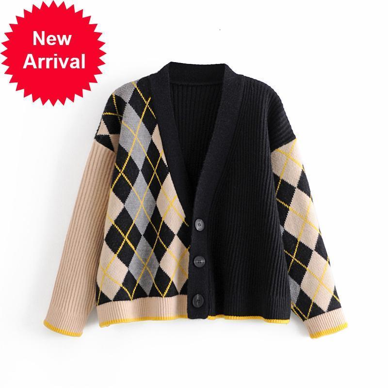 

New European 2021 Autumn Trend New Asymmetric Matching Colour Cardigan Nightgown Casual Female Coat E6A0, Red.