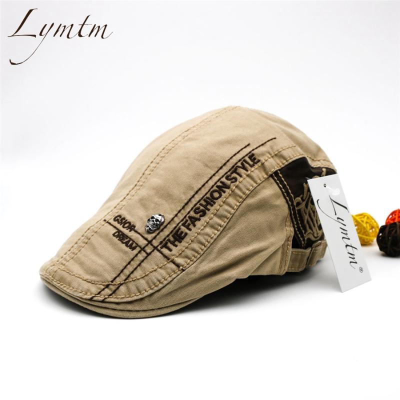 

2020 Fashion Casual British Style Unisex Solid Cabbie Hats Caps Newsboy Cap Flat Hat Irish Newsboys Caps For Men And Women, Khaki