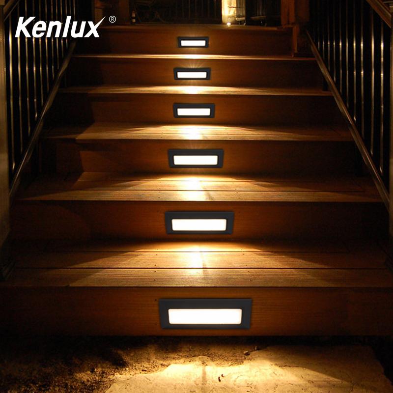 

Surface Mounted 6W Waterproof AC85-265V LED Wall Light Modern Nordic Luminaire Indoor Foot Lamps Living Room Porch Outdoor -IN