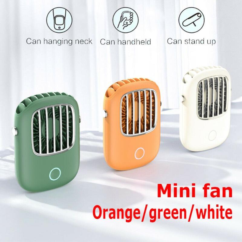 

Neck Hanging Fan Hands-free Cooling Portable Fan Usb Rechargeable Working Time Is 4-8 Hours 3-speed Level Summer Must-have