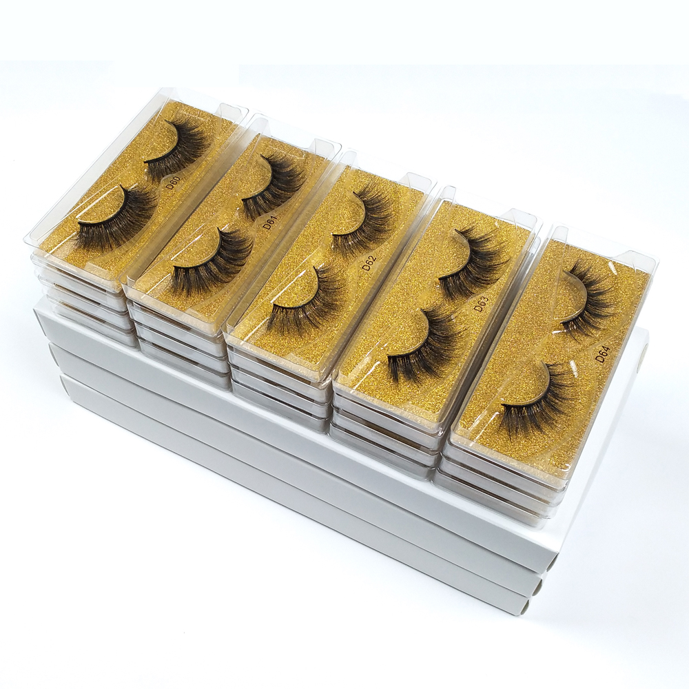 3D Mink Lashes wholesale Luxury Hand Made Mink Eyelashes High Volume Cruelty Free Mink False Eyelashes Upper Lashes In Bulk-image-594630612