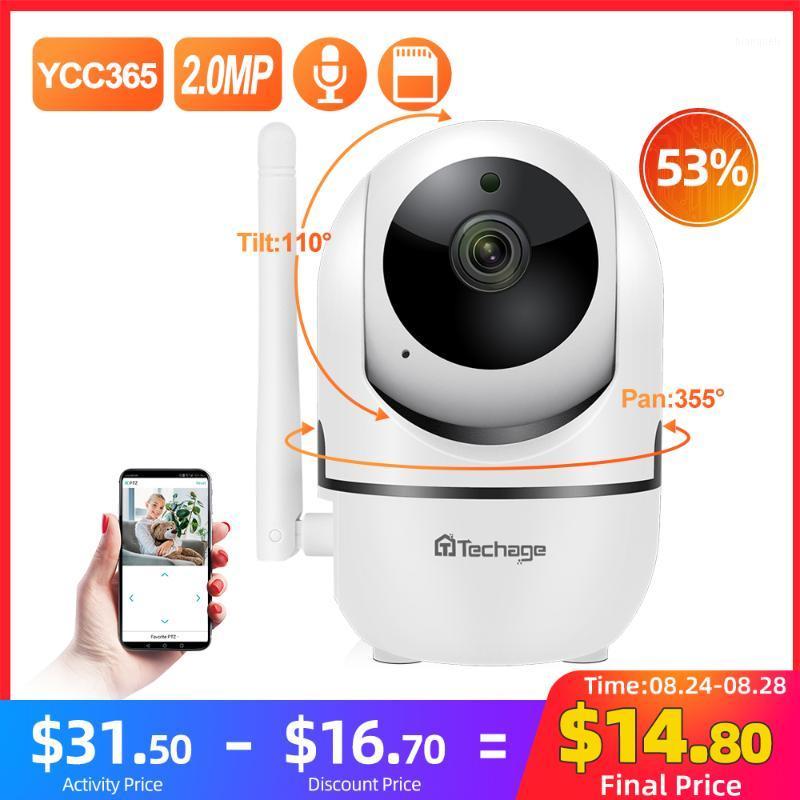

Techgae 1080P HD IP Camera WiFi Baby P2P with Monitor Cloud Mini Wireless Auto MotionTracking Video Security Surveillance1
