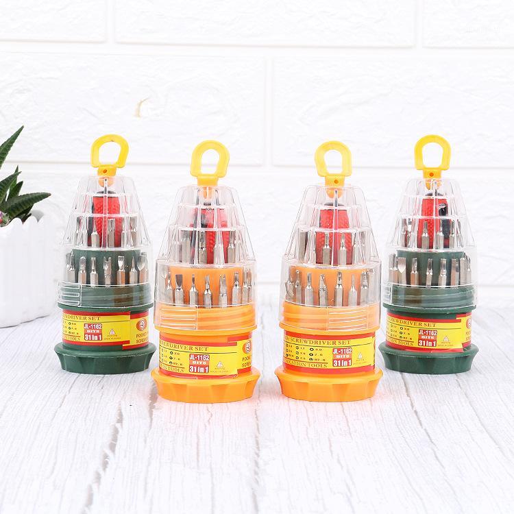 

31pc pagoda type screw driver portable mobile phone computer maintenance tool multi function hardware tool combination set1